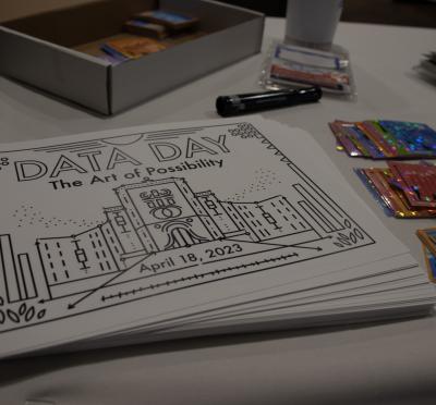Data Day coloring sheets